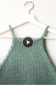 I am working on grading up this pattern to include more sizes. Easy Chunky Knit Crop Vest Top