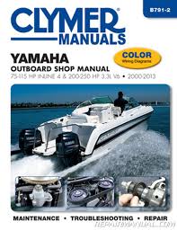 Therefore, anyone who uses this book to perform maintenance and repairs on yamaha. 2000 2013 Yamaha Outboard Shop Manual 75 115 Hp Inline 4 And 200 250 Hp 3 3l V6