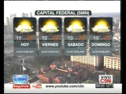C5n El Tiempo Pronostico Extendido 30 08 2012 Youtube
