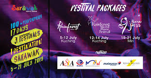 The rainforest world music festival is a unique festival that brings together renowned world musicians from all continents and indigenous musicians from the interiors of the mythical island of borneo. Get Ready For Sarawak Festival Packages In The Month Of July
