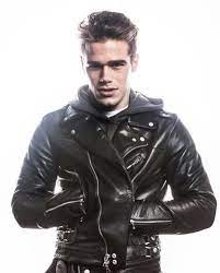Another One From My Shoot With Gregpallante Styled By Cano Casting And Hair And Makeup By Jennnidock And Leather Jacket Men Leather Jeans Men Leather Jacket