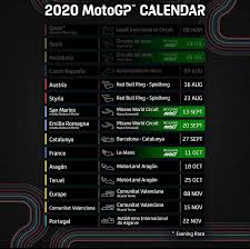 Teniendo un nuevo calendario 2021 motogp a sustituto sus actividades podría enseñar donde además habitual calendario 2021 motogp de papel, hay un montón de opciones hoy en día en. Calendario Aggiornato Motogp 2020 Rtr Sports Marketing