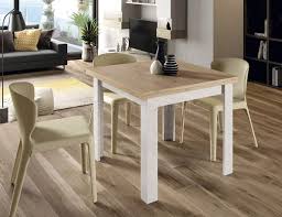 Mesa cuadrada disponible con distintos modelos de patas, colores, fija o extensible. Mesa De Comedor Cuadrada Extensible En Blanco Con Roble 29906 Factory Del Mueble Utrera