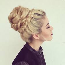 The two must be combined in some way. 35 Braided Buns Re Inventing The Classic Style