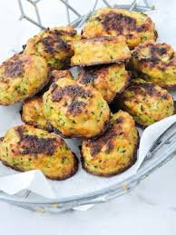 Pour the zucchini back into your bowl and add bread crumbs, cheddar cheese, eggs, garlic powder, and pepper. Low Carb Healthy Zucchini Tots Recipe Fresh Fit Kitchen