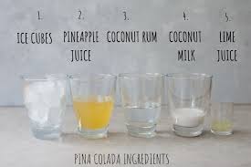 Fill a shaker with ice cubes. The Best Pina Colada Recipe Everyday Delicious