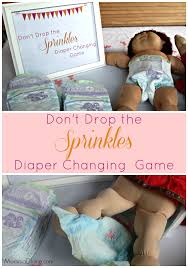 Don T Drop The Sprinkles Diaper Changing Game Life Family Joy