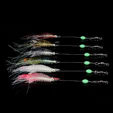 Kaesi8cm Luminous Plastic Simulation Soft Shrimp Fake Lure Faux Bait  Fishing Tackle | Fruugo ZA