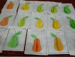Membuat gambar buah buahan dari kertas origami. Kreasi Berbentuk Belimbing Berbahan Kertas Origami Dunia Belajar Anak