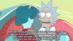You're a real julius caesar, but i'll tell you. Lessons In Love According To Rick Sanchez Jack Fisher S Official Publishing Blog