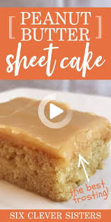 Peanut Butter Sheet Cake In 2020 Peanut Butter Sheet Cake Sheet Cake Recipes Sugar Free Desserts