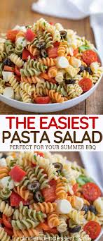 First, lightly toss your pasta in a few tablespoons of fresh flour. Easy Pasta Salad Recipe Video Dinner Then Dessert