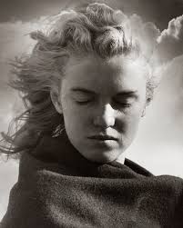 MM at the Beverly Carlton Hotel, 1953. Ph by Fink Smith.