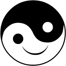 Black And White Emoji Copy And Paste Yin And Yang Yin Yang Yin Yang Balance Yin Yang Art