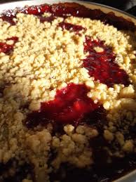 Crumble Rhubarbe Cassis Crumble Rhubarbe Crumble Gateaux Et Desserts