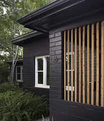 Charcoal bbq house, seri kembangan, malaysia. Painting Brick House Black Painting Inspired