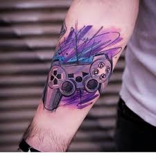 Gefallt 2 610 Mal 9 Kommentare 1st Official Game Tattoo Page Videogametatts Auf Instagram Beautiful Playstation Co Gaming Tattoo Tattoos Tattoo Videos