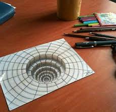 3d Art 3d Art Drawing Optical Illusions Art 3d Drawings