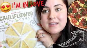 What a win to find honestly, pizza is one of those things that we are all scared of missing out on if we begin a really restrictive diet. I Tried Trader Joe S Cauliflower Pizza Crust Keto Pizza Youtube