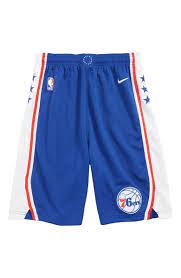 Philadelphia 76ers basketball shorts men's pants nwt stitching. Nike Icon Philadelphia 76ers Basketball Shorts Big Boys Nordstrom