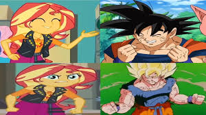 While they may have their similarities, trunks and goten have different sets of skills that dragon ball super answers one of dbz's biggest mysteries. 1354804 Angry Artist Ponysloud99 Comparison Crossover Derpibooru Import Dragon Ball Z Equestria Girls Equestria Girls Series Forgotten Friendship Goku Happy Safe Sunset Shimmer Super Saiyan Wrong Aspect Ratio Twibooru