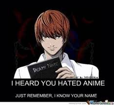 Anime Lovers Follow Me For More Comment Down Below Share With Your Very Own Bestfriend Deathnote Death Note Funny Death Note Anime Memes Funny