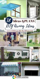 The awning can be installed on any type of siding. 18 Useful Diy Awning Ideas You Can Diy Easily