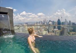 Nothing can beat the fun, joy and touch of luxury a swimming pool can add to a property. 10 Rooftop Infinity Pools With Petronas Twin Towers View