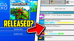 Minecraft Ps4 Bedrock Edition Why Ps4 Doesn T Have Servers Confirmed Release Date Youtube