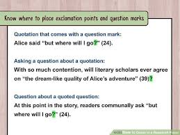 How To Quote In A Research Paper With Examples Wikihow In 2020 Quote Within A Quote Be An Example Quotes Picture Quotes
