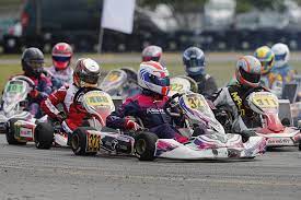 Leona driving at city karting. X30 Southeast Asia Shah Alam Circuit Round 4 July 9th Kart News