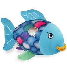 Yottoy The Rainbow Fish Plush 12 Soft Toy Rainbow Fish Rainbow Fish Story Soft Toy
