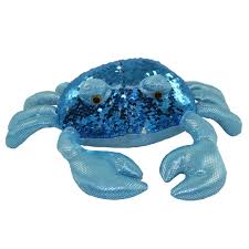 Put him on next to some rocks, add some floats, netting and create a real sealife. Adventure Planet Sequinimals Plush Crab Sequin Blue Silver 10 Inch Walmart Com Walmart Com