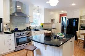 Beadboard kitchen island with granite. Kitchen Center Island With Beadboard Traditional Kitchen Bridgeport By Kitchen Bath Design Construction Houzz