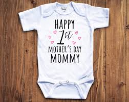 May 31, 2021 · new delhi, may 31: Happy 1st Mother S Day Mommy Onesie Personalized By Kate