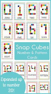 This can also be called 'a number cubed'.the symbol for cubed is ³. Snap Cube Number Cards 0 20 One Beautiful Home