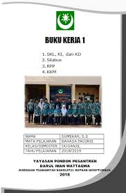 Pendidikan agama kristen dan budi pekerti : Ruang Dokter Contoh Terbaru Bentuk Buku Kerja Guru 1 2 3 Dan 4 Kurikulum 2013