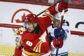 Flames back to home ice for game 6. Gaudreau Has 2 Points As Flames Torch Vancouver Canucks 5 2 Vernon Morning Star