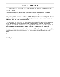We also have 10 samples you can refer to. Hospitality Job Cover Letter Example November 2021