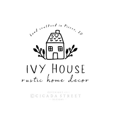 Premade Logo Farm Logo House Logo Cottage Logo Leaf Logo Nature Logo Logo Design Logo Branding Premade Logo Logo Design Set Farm Logo