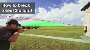 Learn how to position your body, mount the gun to the correct hold point, and lead a moving target with our station. Skeet Shooting Tips Station 6 By Shotkam Youtube