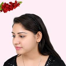 RHYNISH Crystal Straight Small Hair Band Price in India