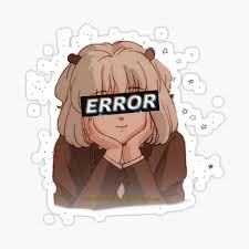 Customize your desktop, mobile phone and tablet with our wide variety of cool and interesting anime wallpapers in just a few clicks! Error Anime Girl Stickers Redbubble