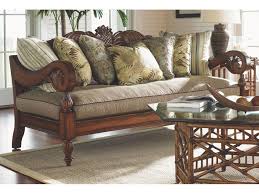 Tommy Bahama Island Estate Collection Paradise Cove Sofa British Colonial Decor Tommy Bahama Home Coastal Living Rooms
