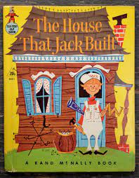 Vintage The House That Jack Built Tip Top Elf Book Rand Mcnally Children S Books Carpenters Elf Books Vintage Children S Books Childrens Books