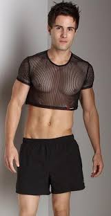 Discover (and save!) your own pins on pinterest. Pin By Mike On Cropped Wear Guys Crop Top For Men Rave Fits Crop Top Men