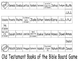 Old Testament Books Of The Bible Board Game Books Of The Bible Bible For Kids Bible Lessons For Kids