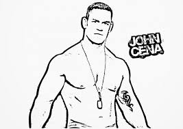 The 10 best john cena coloring pages for kids: John Cena Coloring Page Free Printable Coloring Pages Free Coloring Library