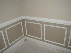 This is a simple, easy to build design made by stacking a small milled chair rail profile on top of a broader backer. 30 Best Chair Rail Molding Ideas Chair Rail Chair Rail Molding Moldings And Trim