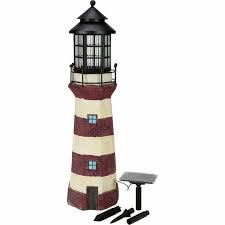 3 out of 5 stars with 1 ratings. Solar Powered Lighthouse Garden Decor Home Garden